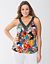 Embellished floral tank by Lane Bryant
