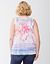 Embellished burnout tank by Lane Bryant