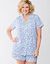 Animal print button down PJ set by Cacique
