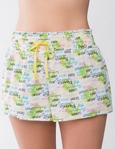 Paradise woven sleep short by Cacique