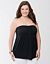 Braided tube top by Lane Bryant