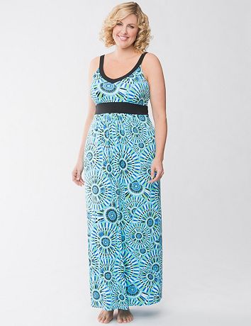 Tru to You mosaic sleep maxi by Cacique