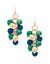 Beaded cluster earrings by Lane Bryant