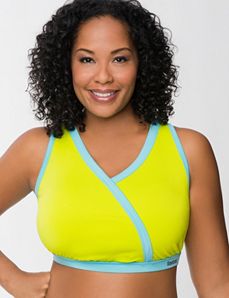 Wrap sport bra by Reebok