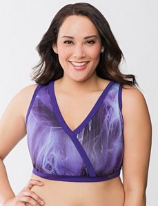 Wrap sport bra by Reebok