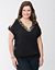 Embellished cold shoulder tee by Lane Bryant