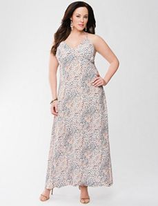 Full Figure Slip Dress