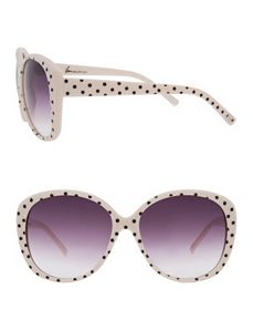 Polka dot sunglasses by Lane Bryant