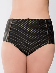 Shimmer dot swim bottom