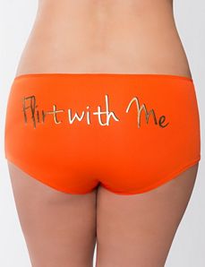Flirt with Me boyshort panty