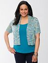 Space dye shrug
