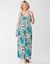 Tropical floral sleep maxi by Cacique