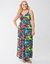 Leaf print sleep maxi by Cacique