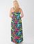 Leaf print sleep maxi by Cacique