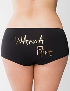 Wanna Flirt boyshort panty