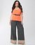 Lane Collection print palazzo pant