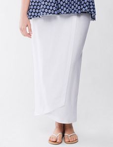 Lane Collection linen skirt