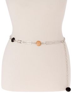 Wood & chain belt