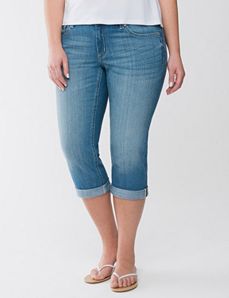 Embroidered capri by Seven7