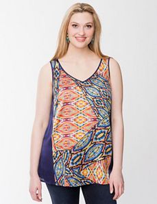 Ikat tunic tank