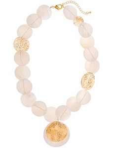 Shell pendant necklace by Lane Bryant