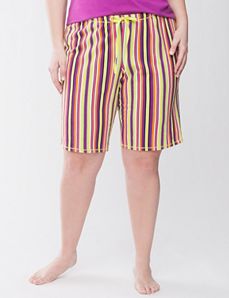Striped Bermuda sleep short