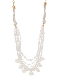 Lane Collection rope illusion necklace