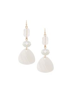 Lane Collection stone drop earrings