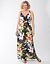 Crochet back floral maxi dress by Lane Bryant