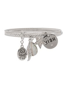 Wish charm bracelet by Lane Bryant
