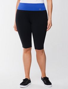 Colorblock knee legging