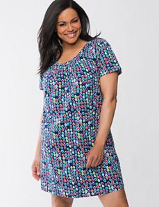 Hazy dot sleep shirt