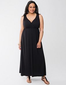 Macrame maxi dress