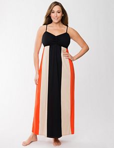 Colorblock sleep maxi lounger