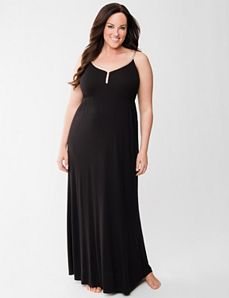 Ribbed sleep maxi lounger
