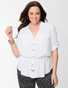 Peplum blouse