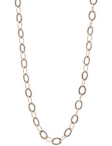 Two tone chain necklace by Lane Bryant