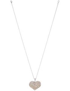 Aurora Borealis heart necklace by Lane Bryant