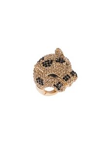 Faux topaz tiger ring by Lane Bryant