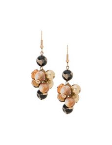 Animal print cluster earrings by Lane Bryant