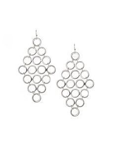 Mini disc waterfall earrings by Lane Bryant