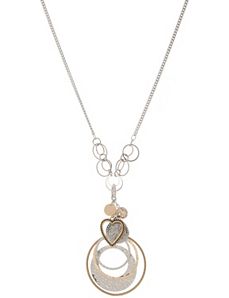 Long charm necklace by Lane Bryant