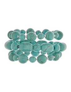 Cubic zirconium beaded bracelet by Lane Bryant