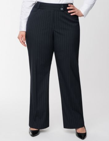 pinstripe pant bryant lane plus lanebryant straight