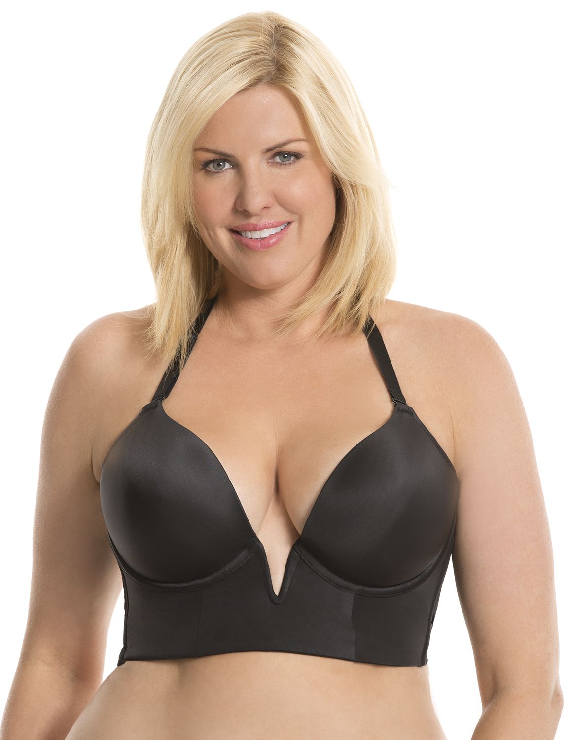 Lane Bryant Cacique Deep Plunge BRA 40D eBay