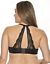 Lace back balconette bra