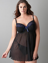 Leopard print babydoll