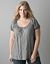 Boardwalk crinkle blouse by DKNY JEANS