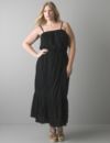 Crochet trim maxi dress by DKNY JEANS