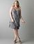 Star tile slip dress by DKNY JEANS